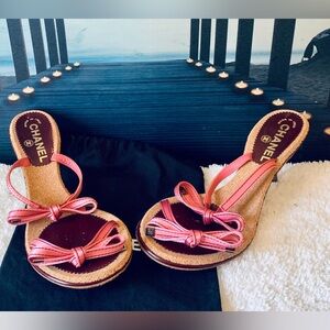 Authentic vintage Chanel sandals